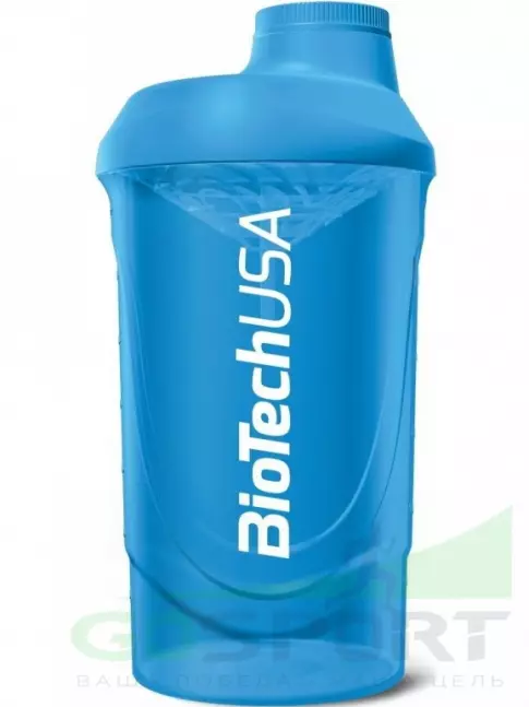 Шейкер 600 мл BioTechUSA Шейкер Wave 600 мл, Синий