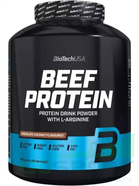 Говяжий протеин BioTechUSA Beef Protein 1816 г, Шоколад - кокос Говяжий протеин BioTechUSA Beef Protein 1816 г, Шоколад - кокос
