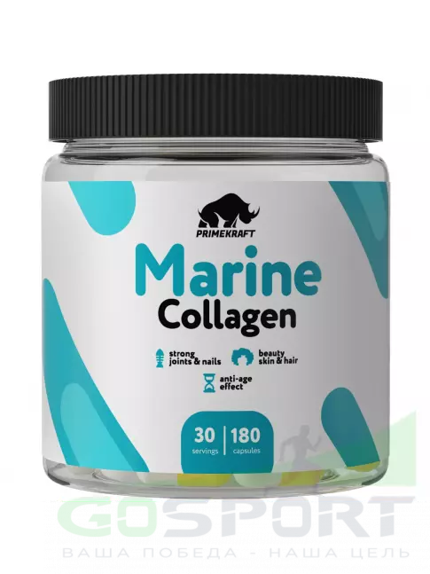 Коллаген гидролизованный PRIMEKRAFT Collagen 180 капсул