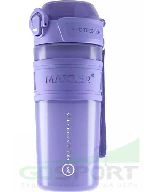  MAXLER Shaker Bottle Sport Edition 750 мл, Фиолетовый