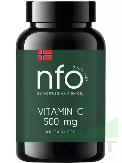 Витамин C NFO Vitamin C 500 mg 60 таблеток, Апельсин-вишня