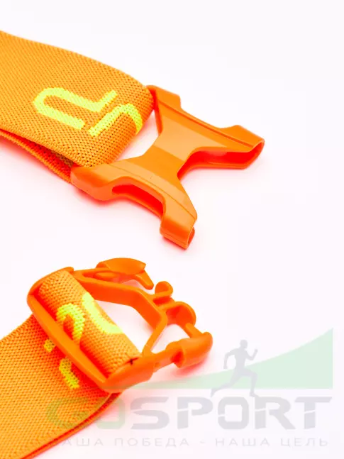 Пояса для бега Powerup Ремень для номера и гелей orange Пояса для бега Powerup Ремень для номера и гелей orange