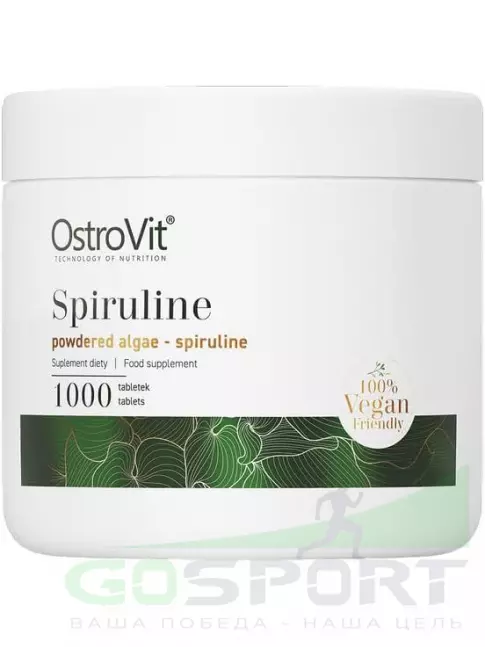  OstroVit Spiruline VEGE 1000 веган таблеток