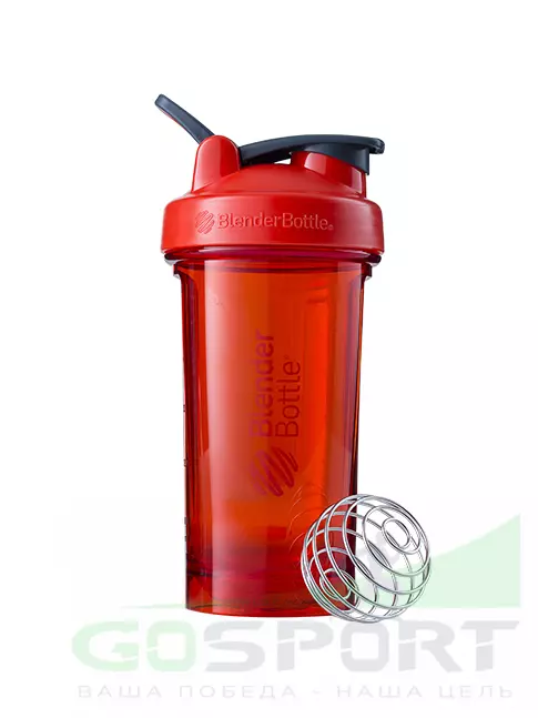 Шейкер BlenderBottle Pro24 Tritan™ Full Color 710 мл / 24 oz, Красный