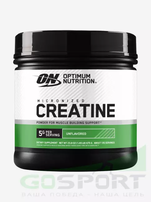 Микронизированный креатин Optimum Nutrition Creatine Micronized Powder 675 г, Без вкуса