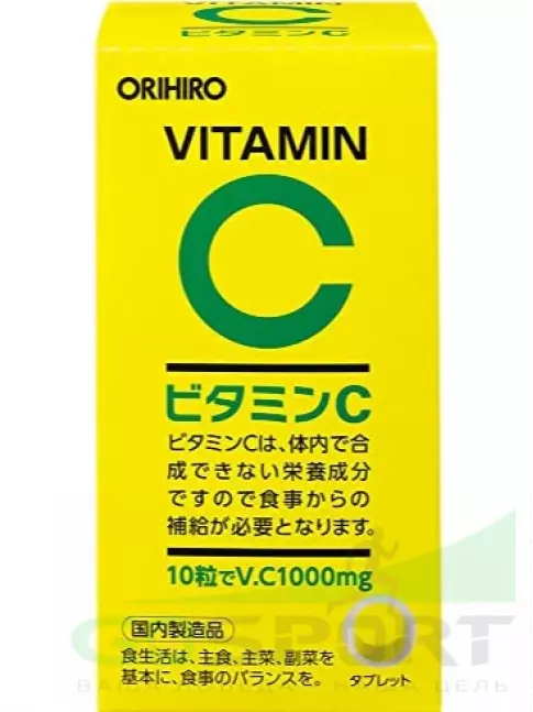 Витамин C ORIHIRO Витамин C 300 таблеток Витамин C ORIHIRO Витамин C 300 таблеток