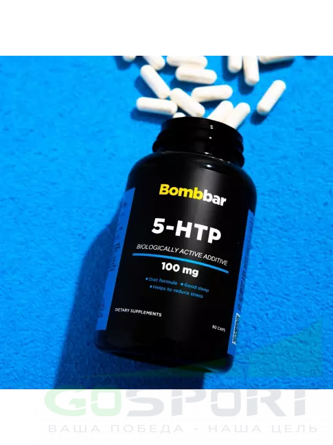 5-HTP BombBar 5-HTP 100 mg 60 капсул