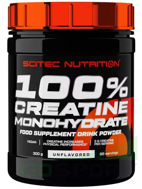 Креатин моногидрат Scitec Nutrition 100% Creatine Monohydrate 300 г