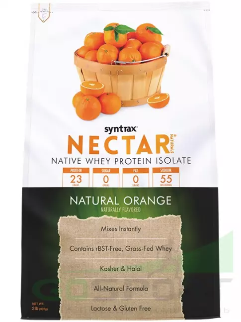  SYNTRAX Nectar Naturals 907 г, Апельсин