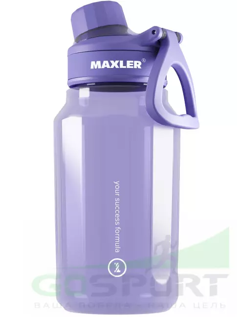  MAXLER Water Bottle Shake&Mix 750 мл, Фиолетовый