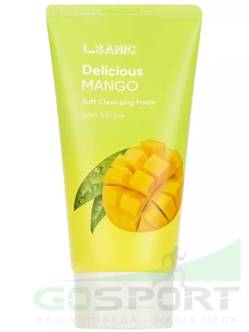 Пенки для умывания L.SANIC Delicious Mango Soft Cleansing Foam 150 мл Пенки для умывания L.SANIC Delicious Mango Soft Cleansing Foam 150 мл