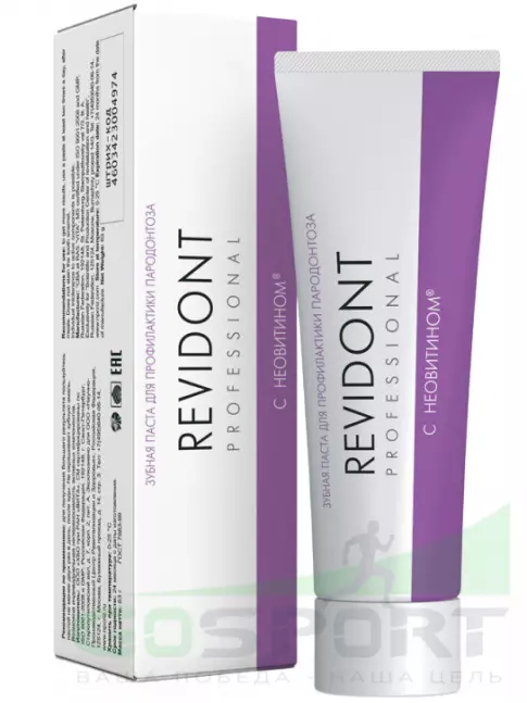 Зубные пасты и ополаскиватели PEPTIDES Revidont Зубная паста с Неовитином 63 г