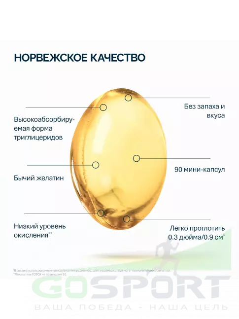 Омега-3 NFO Omega-3 Balance 350 mg 90 капсул