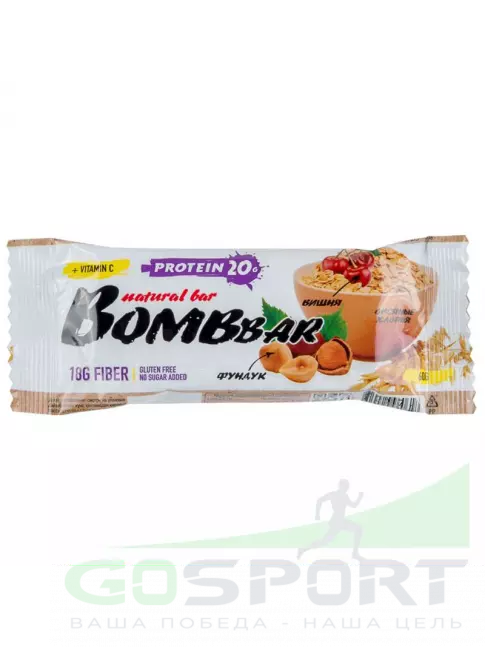 Протеиновый батончик BombBar Protein Bar 18 x 60 г, Овсяный