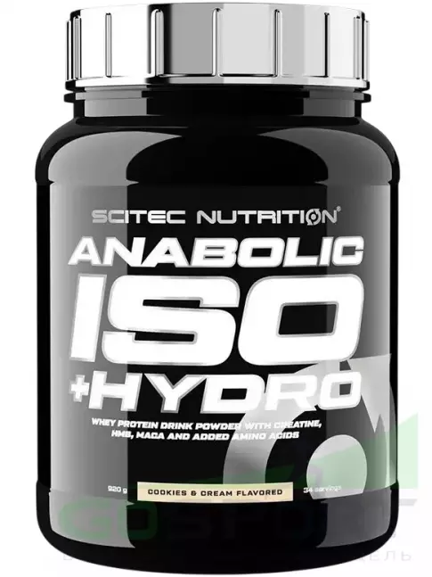 Изолят протеина Scitec Nutrition Anabolic Iso + Hydro 920 г, Печенье-крем