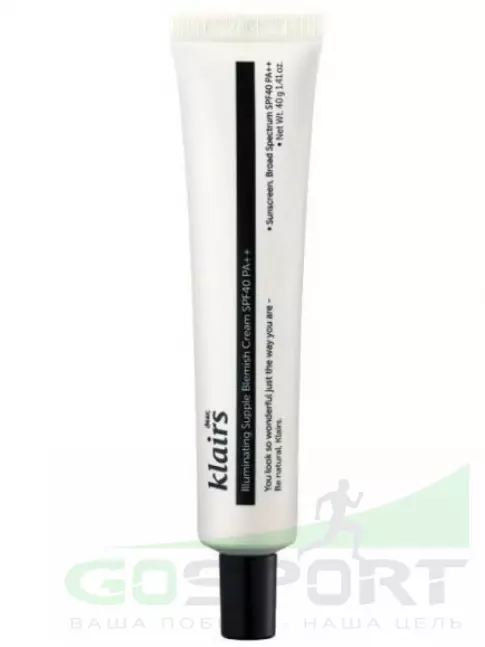 BB-кремы Klairs Illuminating Supple Blemish Cream SPF40 PA++ 40 мл