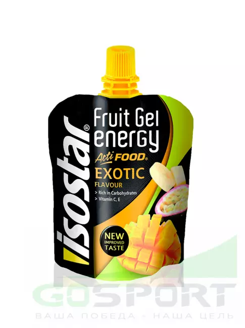 Энергетический гель питьевой ISOSTAR Actifood 1 саше, Экзотик