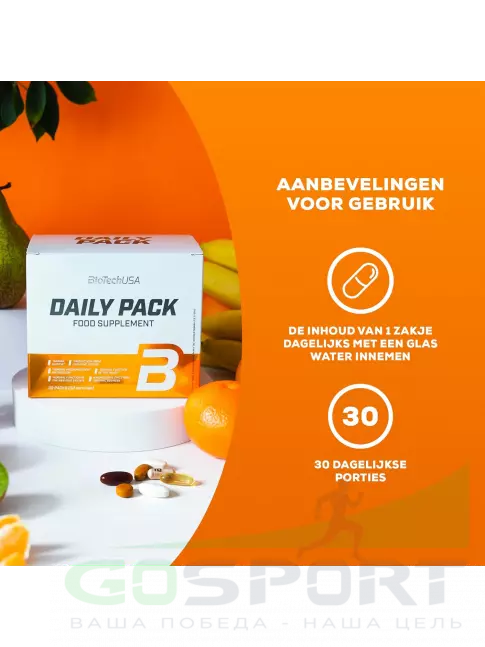 Основные минералы BioTechUSA Daily Pack 30 пакетиков Основные минералы BioTechUSA Daily Pack 30 пакетиков