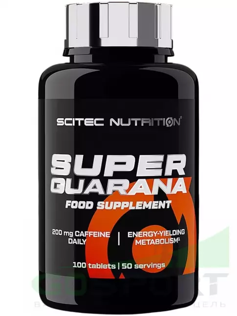Гуарана Scitec Nutrition Super Guarana 100 таблеток