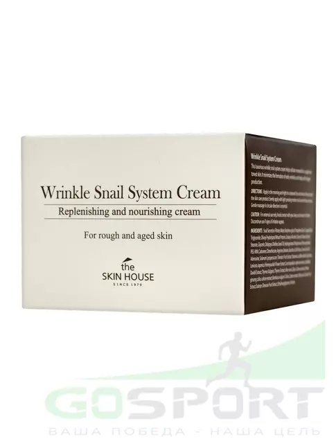 Кремы, гели для лица THE SKIN HOUSE Wrinkle Snail System Cream 100 мл