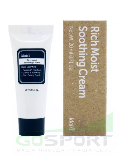 Кремы, гели для лица Klairs Rich Moist Soothing Cream 20 мл