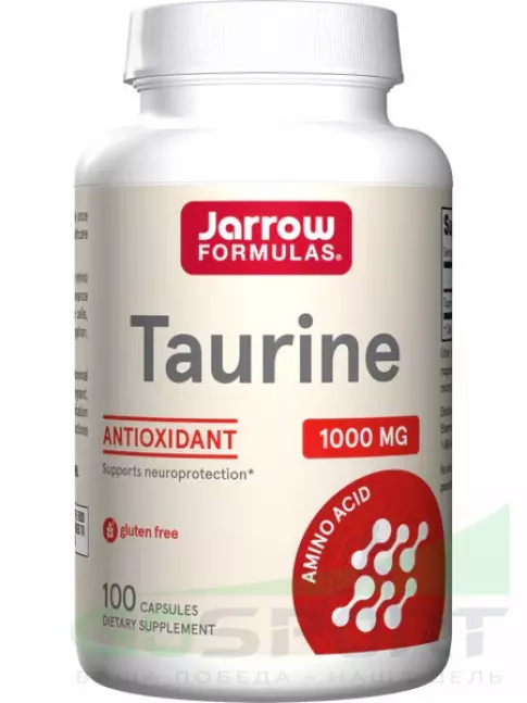  Jarrow Formulas Taurine 1000 mg 100 капсул
