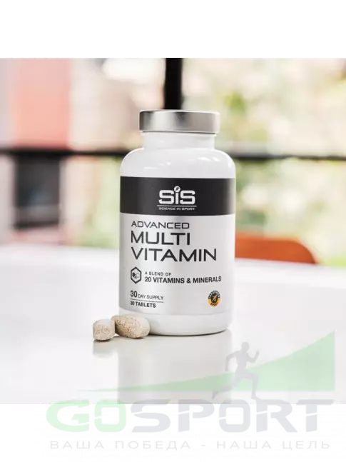 Витаминный комплекс SCIENCE IN SPORT (SiS) Advanced Multivitamins 30 таблеток