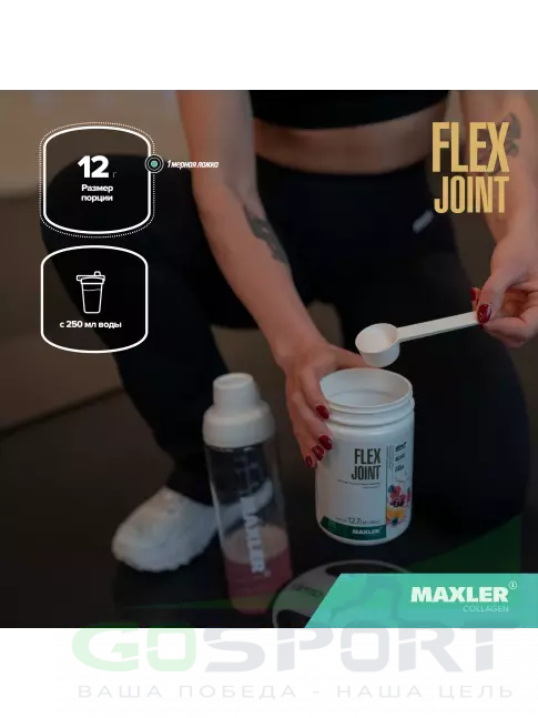 Комплекс хондропротекторов MAXLER Flex Joint 360 г, Фруктовый пунш