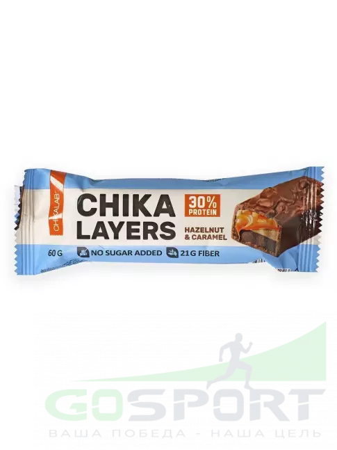 Протеиновый батончик Chikalab Chika Layers 4 х 60 г, Микс