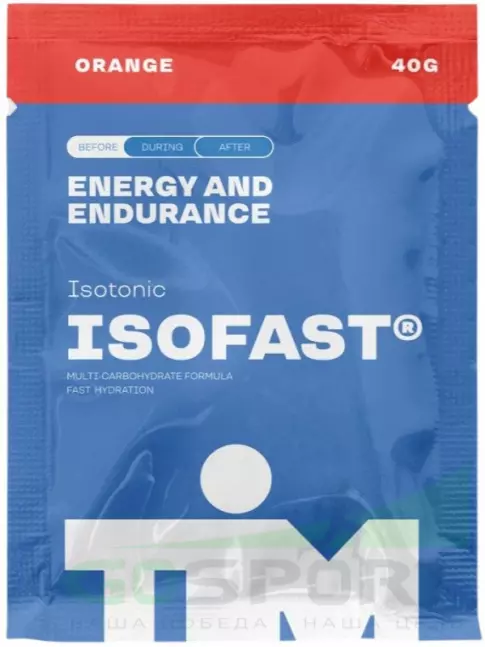 Изотоник TIM ISOFAST 40 г, Апельсин