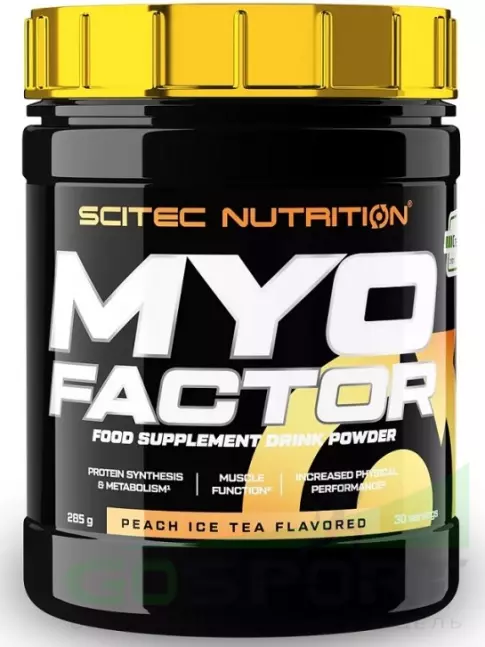 Тестобустеры Scitec Nutrition Myofactor 285 г, Персиковый ледяной чай Тестобустеры Scitec Nutrition Myofactor 285 г, Персиковый ледяной чай