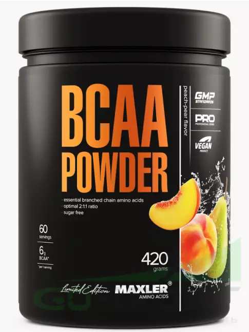 BCAA MAXLER BCAA Powder 420 г, Персик - груша BCAA MAXLER BCAA Powder 420 г, Персик - груша