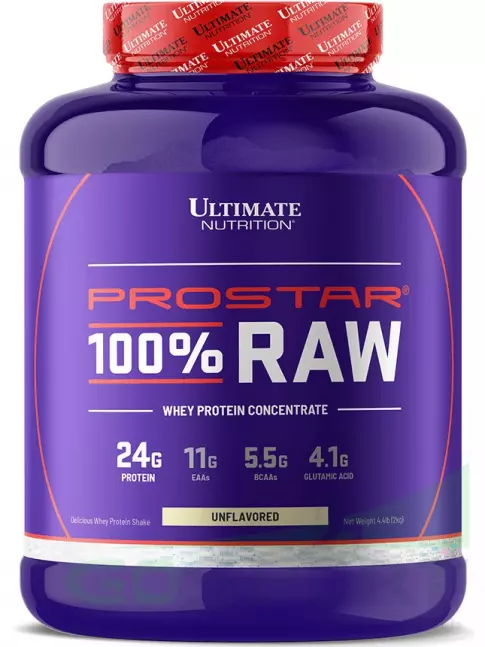  Ultimate Nutrition PROSTAR 100% RAW 2000 г, Натуральный