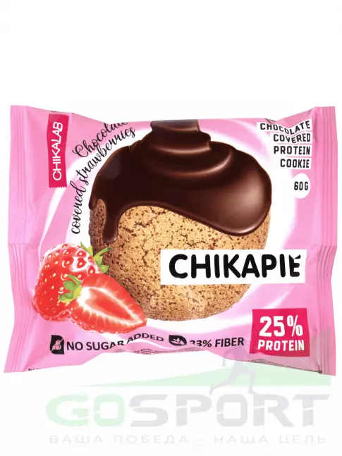 Протеиновый батончик Chikalab ChikaPie 3 x 60 г, микс Протеиновый батончик Chikalab ChikaPie 3 x 60 г, микс