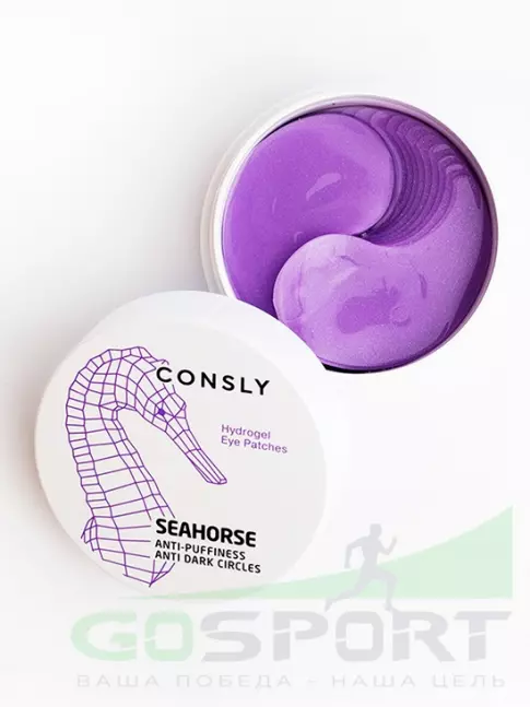 ИМПОРТ CONSLY Hydrogel Seahorse Eye Patches 60 шт ИМПОРТ CONSLY Hydrogel Seahorse Eye Patches 60 шт