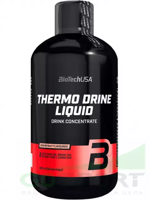 Жиросжигатель BioTechUSA Thermo Drine liquid 500 мл, Грейпфрут