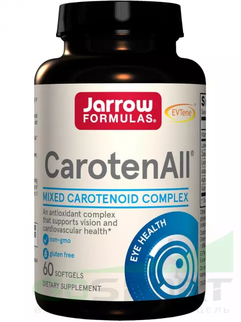  Jarrow Formulas CarotenAll 60 гелевых капсул