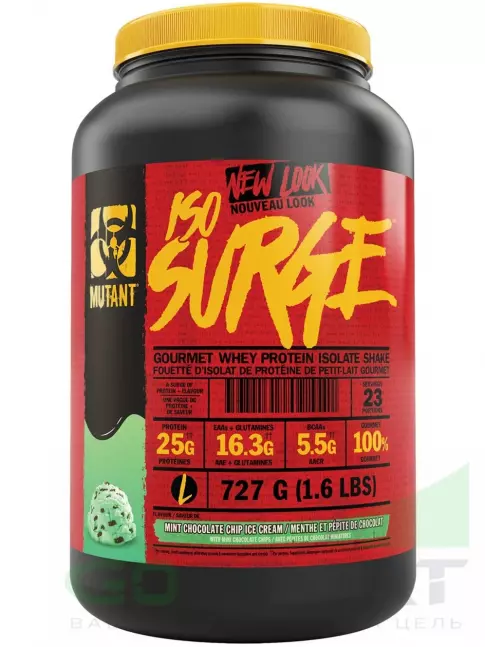  Mutant Iso Surge 727 г, Мятный с шоколадной крошкой