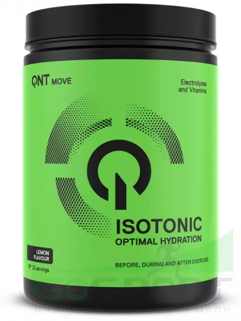 Изотоник QNT Isotonic Powder 660 г, Лимон