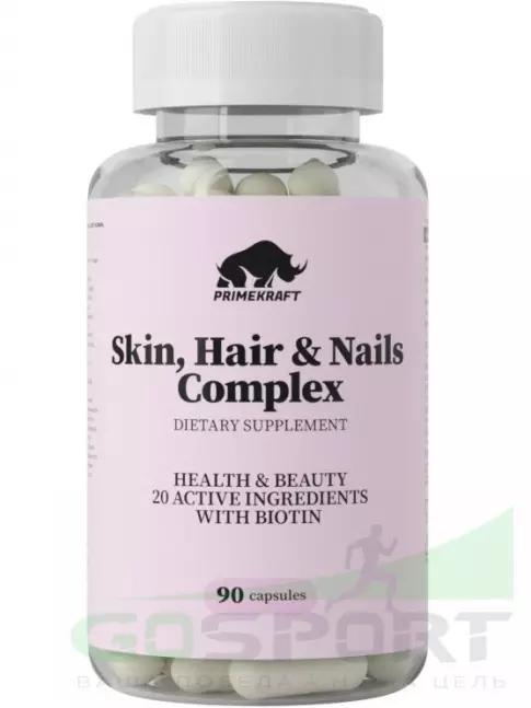 Витаминный комплекс PRIMEKRAFT Skin, Нair & Nails Complex 90 капсул