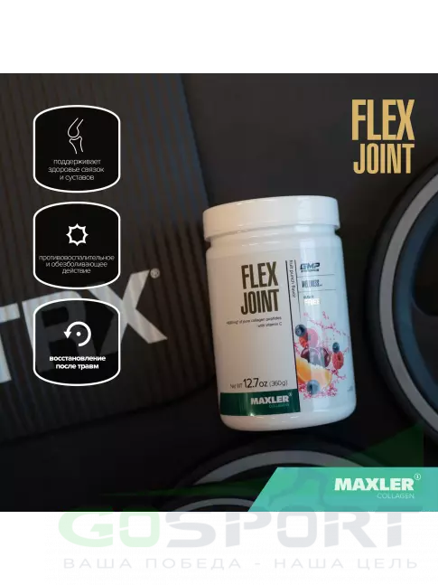 Комплекс хондропротекторов MAXLER Flex Joint 360 г, Фруктовый пунш