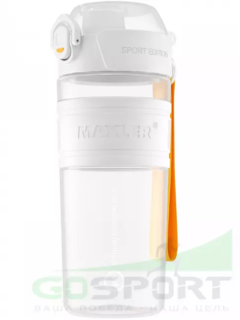  MAXLER Shaker Bottle Sport Edition 750 мл, Белый