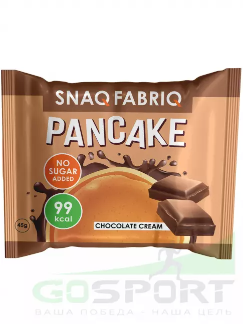 Протеиновый батончик SNAQ FABRIQ Панкейк с начинкой 6 х 45 г, Микс 2х3
