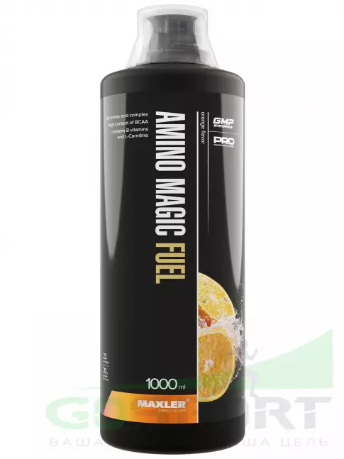  MAXLER Amino Magic Fuel 1000 мл, Апельсин