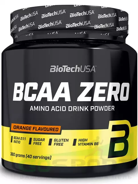 БСАА BioTechUSA BCAA Zero 2:1:1 360 г, Апельсин
