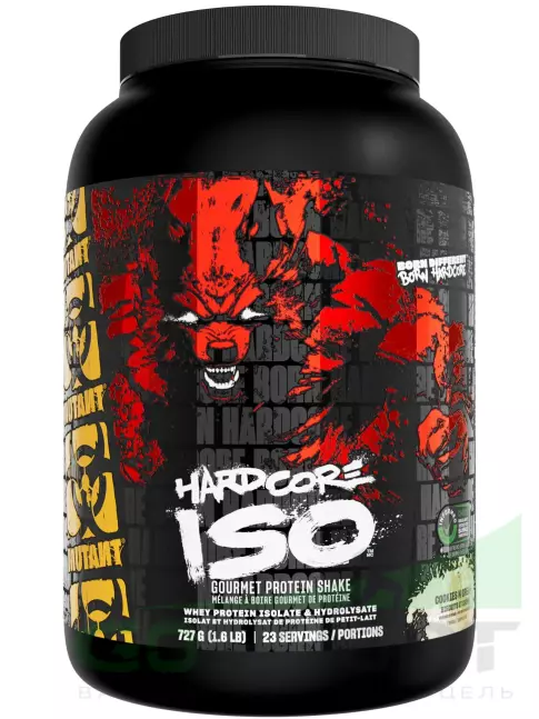 Изолят протеина Mutant Hardcore Iso 727 г, Печенье и Сливки