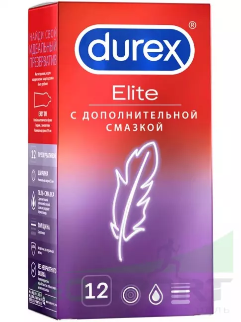  Durex Elite (сверхтонкие) 12 шт