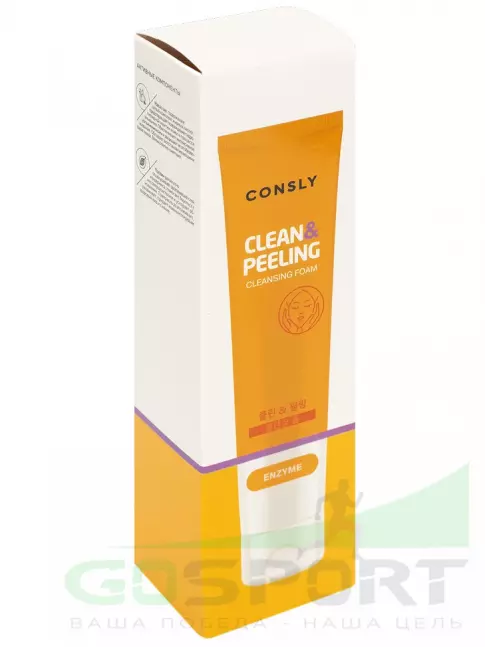 Пенки для умывания CONSLY Enzyme Cleansing Foam «Clean&Peeling» 120 мл