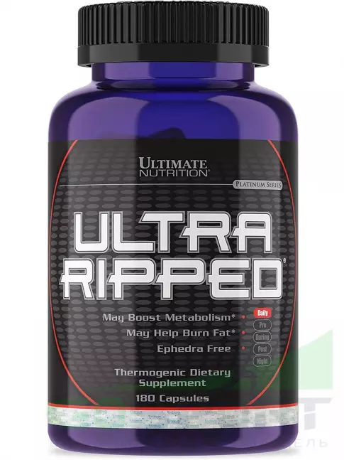 Жиросжигатель Ultimate Nutrition Ultra Ripped 180 капсул