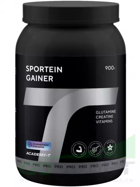 Гейнер Академия-Т SPORTEIN® GAINER 900 г, Ваниль Гейнер Академия-Т SPORTEIN® GAINER 900 г, Ваниль